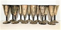 Silver Plate Goblets Made in Spain