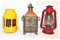 Feuer Yellow Candle Lantern