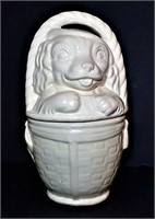 1947 Stoneware Dog Cookie Jar