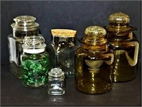 Glass Canisters with Lids