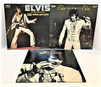 Elvis 33 RPM Vinyl Albums