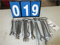 GROUP LOT METRIC END WRENCHES
