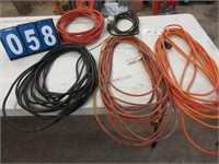 GROUP LOT OF EXT. CORDS