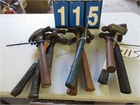 GROUP LOT OF HAMMERS