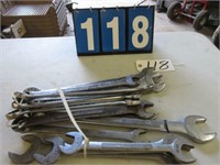 GROUP LOT SAE END WRENCHES