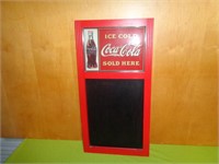 Coca-Cola Chalk Board