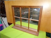 Mirrored Window Shelf