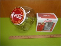 Coca-Cola Canister & Mug