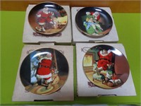 Edwin M. Knowl Christmas Collector Plates