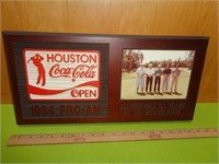 1984 Houston Coca-Cola Open Sign