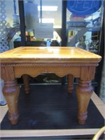 Wooden End  Table (See Depiction)
