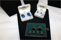 Cuff Links and Earrings