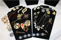 Hair Combs, Necklaces & Earrings