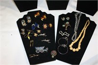 Necklaces, Broaches, & Earrings