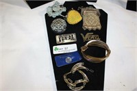 Mesh Purse, Vera Tags & Misc.