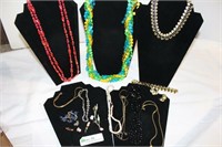 Bright Colored Necklaces & More