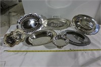 7 Small Serving Trays/Dishes