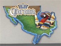 Tin Corona Beer Bar Sign -Authentic