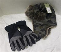 Brand New Hat and gloves