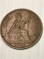 1964 British Large Penny