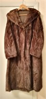 Mink Full Length Coat (Size 12)