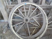 2 Broken Wagon Wheels