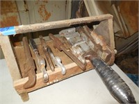 Tool Caddy with Vintage Wrenches