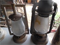 1 Dietz Lantern 1 unmarked Lantern