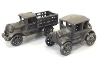 Small Reproduction Cast Iron Toy Cars