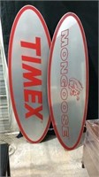 2 Large Retail Signs -Timex & Mongoose z12a