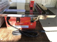 7" Wet Table Tile Saw