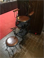 Antique Shoe Shine Chair - Great Condition