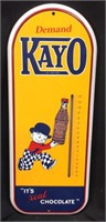 VTG. KAYO, ‘’IT’S REAL CHOCOLATE’’ THERMOMETER,