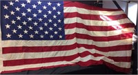 LARGE AMERICAN FLAG. 8FT