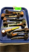 Collection of old smoking pipes