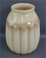 Large Cased Glass Vase