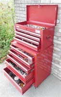 Large Rolling Toolbox with Tools