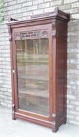 Antique Wood Bookcase, Very Good Condition