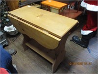 Drop Leaf Table Stand-24T x 27W x 11D & leaf is