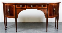 Federal Style Mahogany Sideboard w Lion Head Pulls