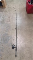 1 Red Wolf fishing pole