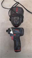 Bosch 12v impact wrench. Battery not charging.