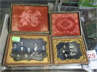 2 EARLY PHOTOS IN CASES