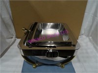 HALF SIZE S/S RECTANGULAR ROLL TOP CHAFING DISH