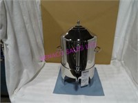 DOUBLE WALL S/S 12"D COFFEE URN ON LEGS