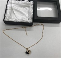 Swarovski Crystal Gold Plated Necklace & Pendant