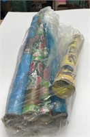 Lot of Mixed Wrapping Paper