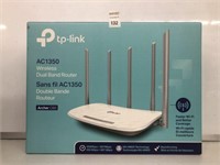 TP LINK AC1350 WIRELESS DUAL BAND ROUTER
