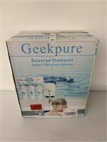 GEEKPURE REVERSE OSMOSIS  WATER FILTRATION SYSTEM