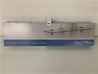 SHELF MADE GLASS SHELF KIT, 6" x 24"